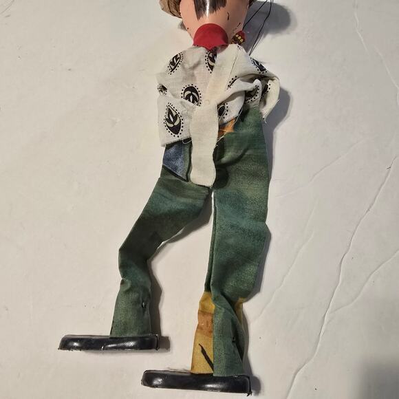 Mexican Marionette Puppet Man String Puppet ~14" - Picture 6 of 9